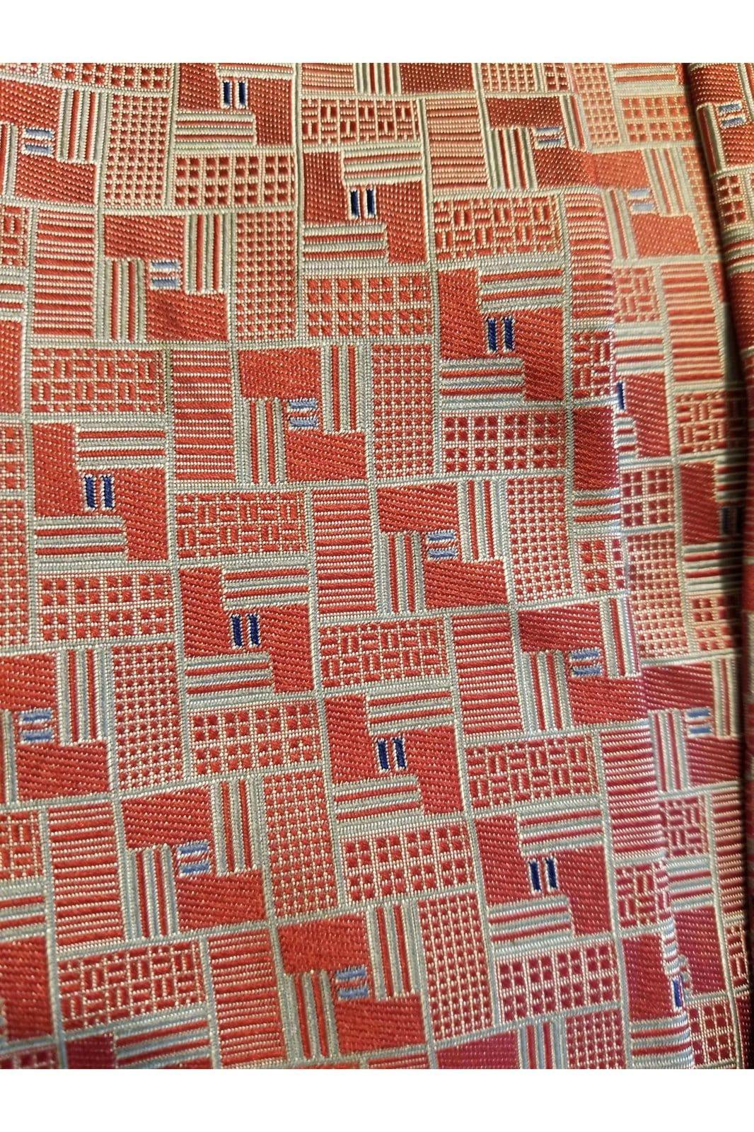 Farentino Ferre men's gray or rust necktie - Solé Resale Boutique thrift