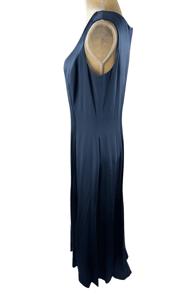 B Michael women's blue long dress size 10 - Solé Resale Boutique thrift