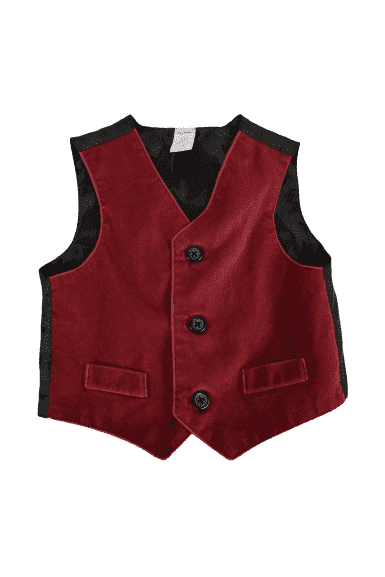 Boys George rust vest size 6-9 months - Solé Resale Boutique thrift