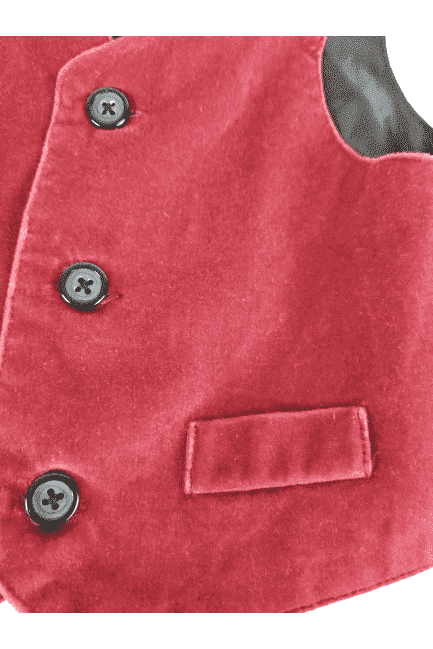 George rust vest sz 6-9 months