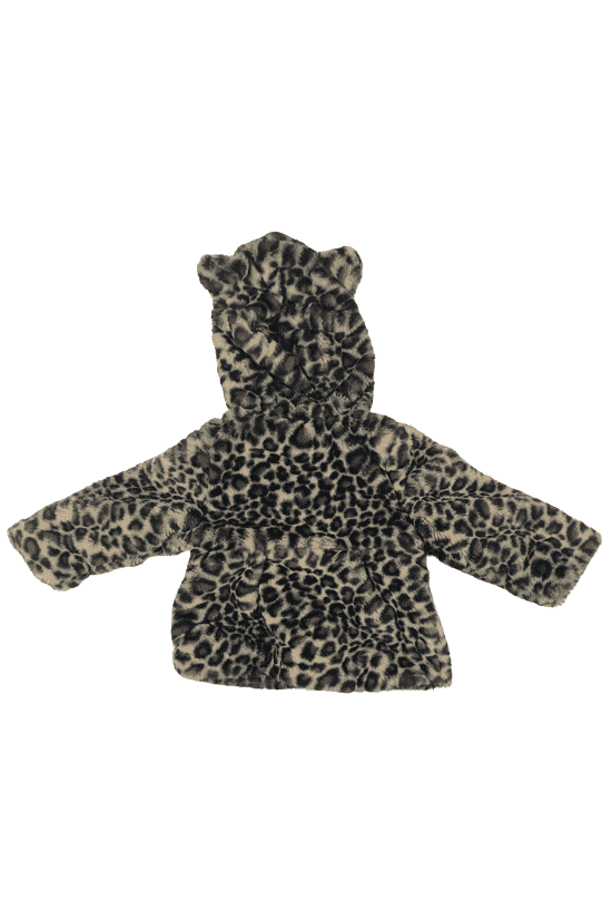 Cat & Jack girls cheetah print jacket size 18M - Solé Resale Boutique thrift