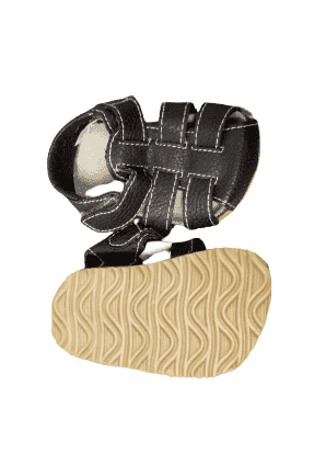 Children's Place brown, infant, boys, velcro sandals size 0-3mos - Solé Resale Boutique thrift