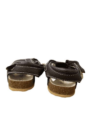 Children's Place brown, infant, boys, velcro sandals size 0-3mos - Solé Resale Boutique thrift