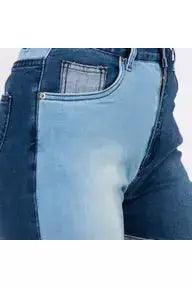Color Block Trim High Waist Skinny Jeans- Black - Solé Resale Boutique thrift