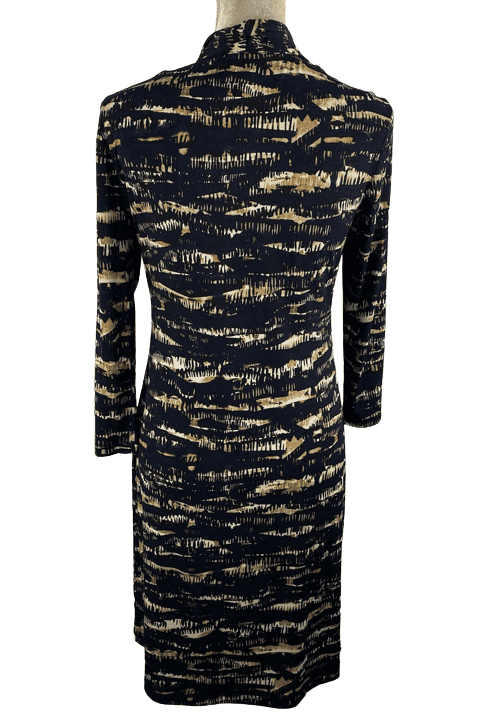 Connected Apparel women's midnight blue dress size 6 - Solé Resale Boutique thrift