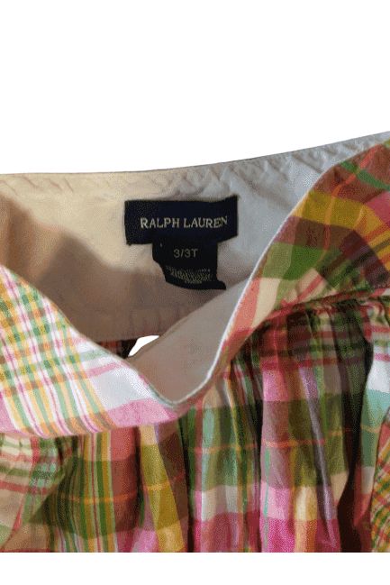 Ralph Lauren girls, multicolor skirt size 3/3T - Solé Resale Boutique thrift