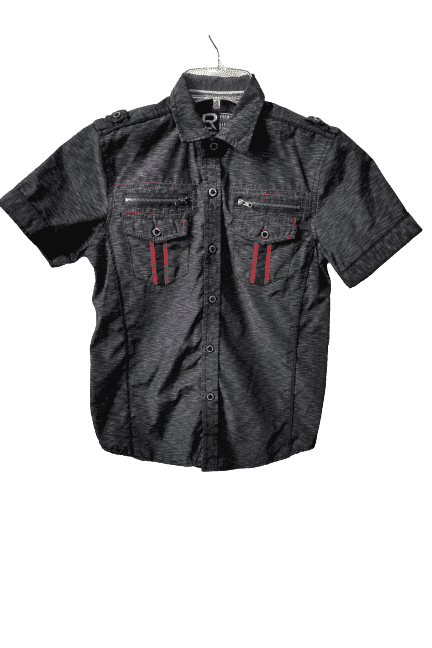 Unbranded boys black, button down shirt size 8 - Solé Resale Boutique thrift