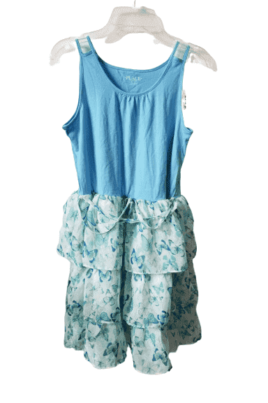 Children's Place blue dress size XL/14 - Solé Resale Boutique thrift