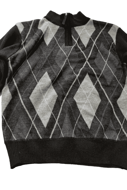 Unbranded boys black argyle sweater sz 5/6 - Solé Resale Boutique thrift