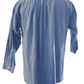 Preowned Arrow blue, long sleeve, button down shirt sz 16.5