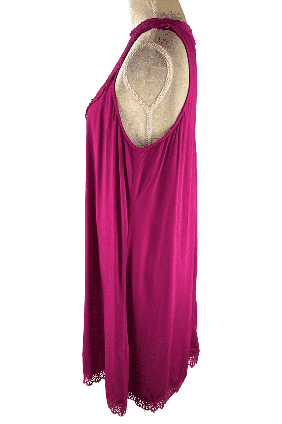Xhiliration women's purple dress size L