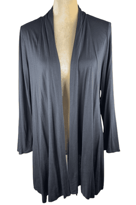 Worthington women's gray cardigan size L - Solé Resale Boutique thrift
