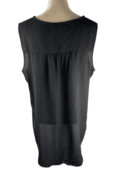 MPH Collection women's black tank top size 1X - Solé Resale Boutique thrift