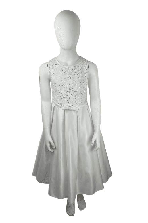David's Bridal girls white dress size 10 - Solé Resale Boutique thrift