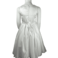 David's Bridal girls white dress size 10