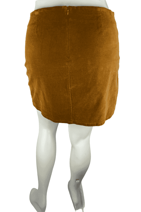 Forever 21+ women's mini brown skirt size 2X - Solé Resale Boutique thrift