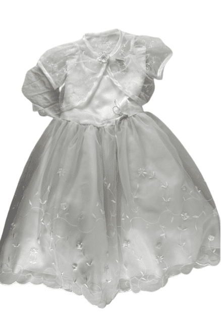 Girl's toddler white floral dress size 4 - Solé Resale Boutique thrift
