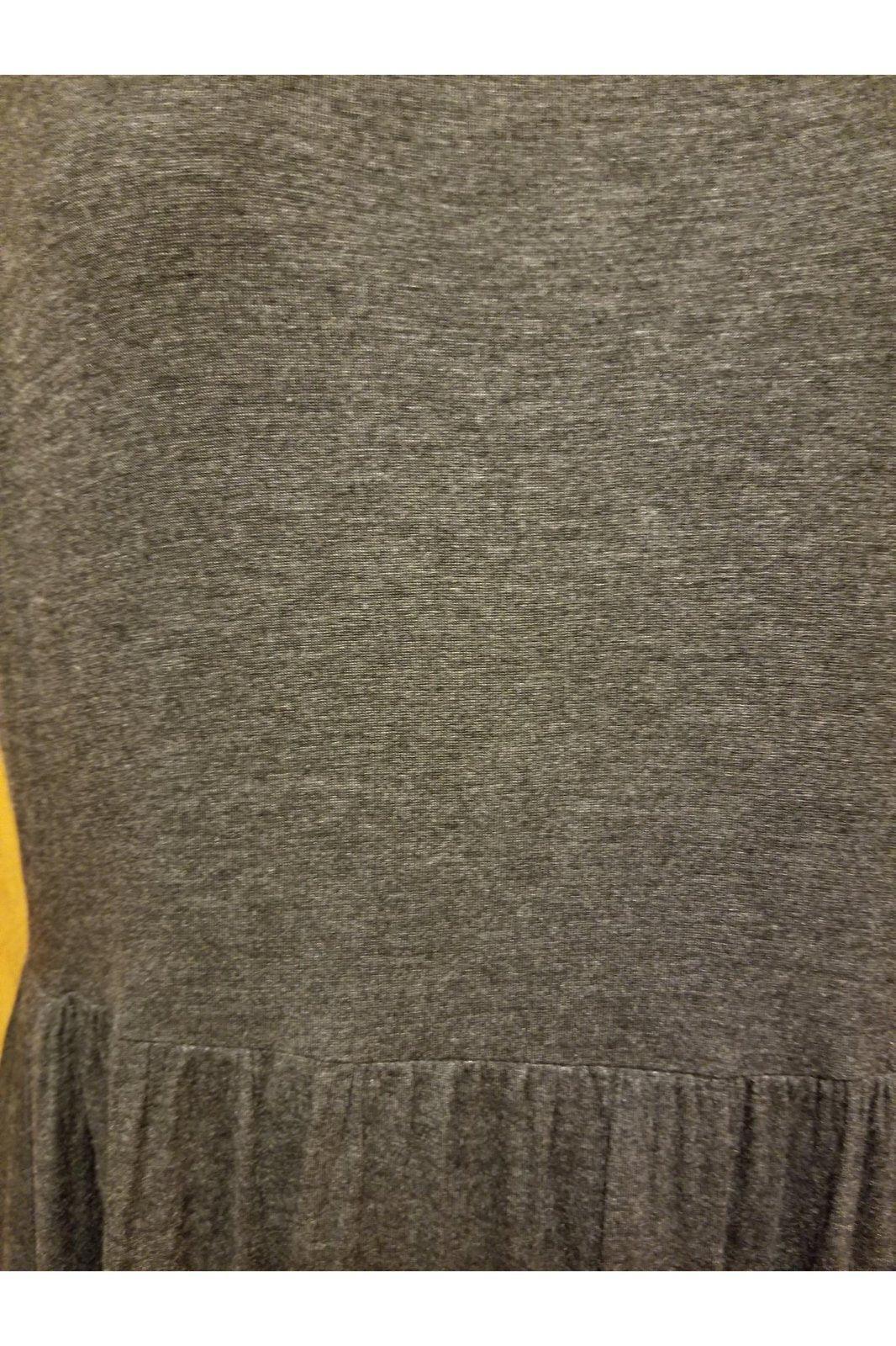 Rolla Coster women's heather gray, mock neck, tank dress size L - Solé Resale Boutique thrift