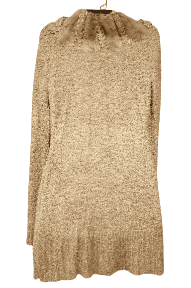 Preowned Nado brown sweater dress sz M