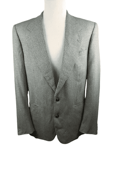 Bertolini men's grayish blazer size XL (42) - Solé Resale Boutique thrift