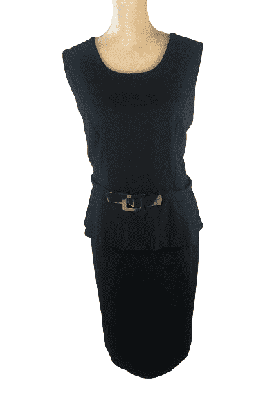 Resell alfani black sleeveless dress sz 14