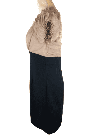 Minuet women's tan and black dress size L - Solé Resale Boutique thrift