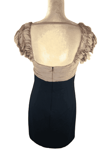 Minuet women's tan and black dress size L - Solé Resale Boutique thrift