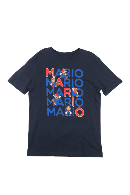 Gap kids boys, blue Mario t shirt sz XL