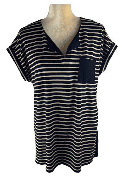 Retro-ology women's black and tan top size XL - Solé Resale Boutique thrift