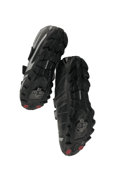 Shimano men's pedaling black shoes size 6.7 - Solé Resale Boutique thrift
