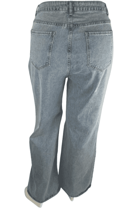Shein Curve women's stonewashed jeans size 1XL - Solé Resale Boutique thrift