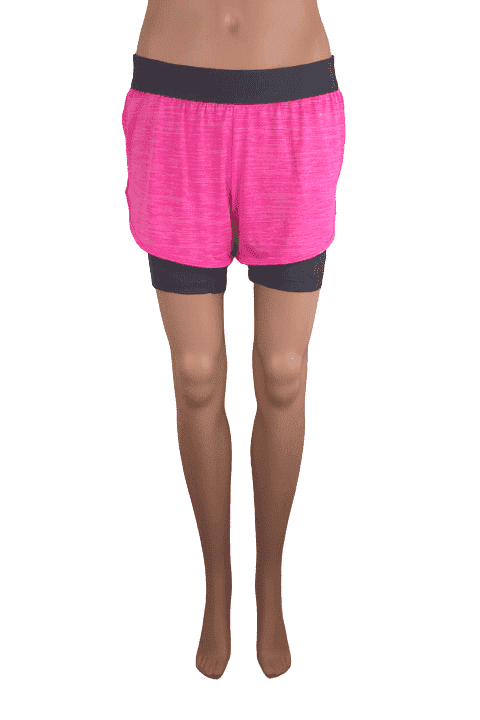 Champion women's pink and gray shorts size M - Solé Resale Boutique thrift