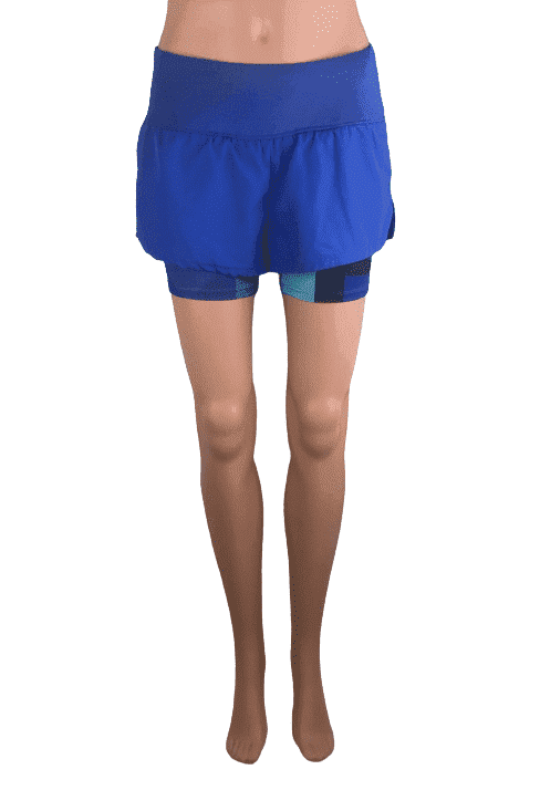 Champion women's blue shorts size S - Solé Resale Boutique thrift