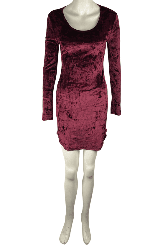 Rue 21 women's burgundy dress size S - Solé Resale Boutique thrift
