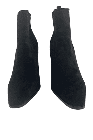 Azalea Wang women's black suede boots size 10 - Solé Resale Boutique thrift