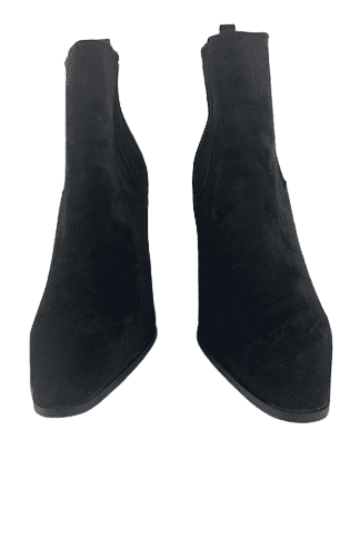 Azalea Wang women's black suede boots size 10
