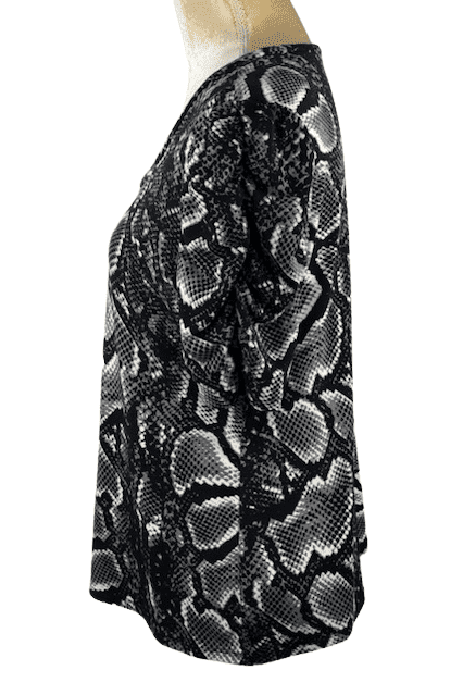 Worthington women's black blouse size L - Solé Resale Boutique thrift