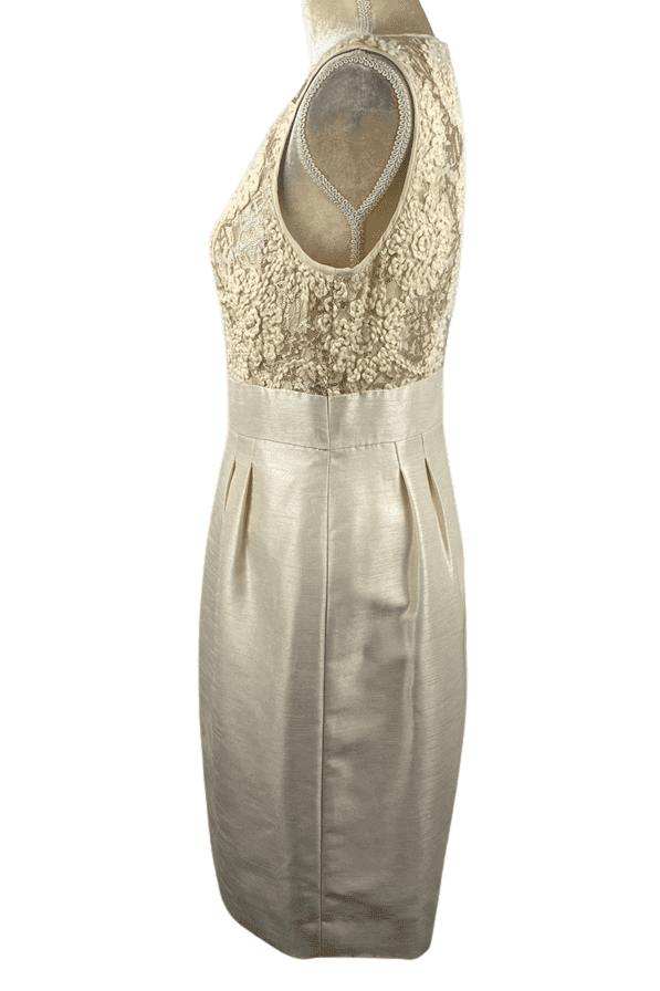Tahari women's cream dress size 6 - Solé Resale Boutique thrift