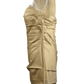 David's Bridal women's gold dress size 14