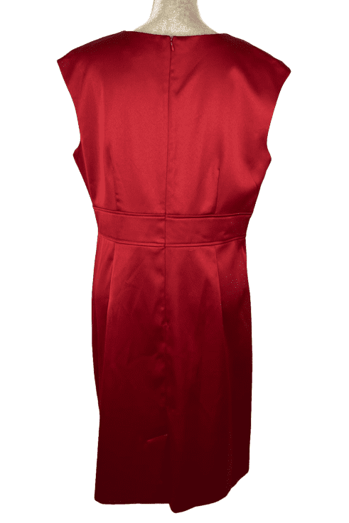 Sandra Darren women's red dress size 16 - Solé Resale Boutique thrift