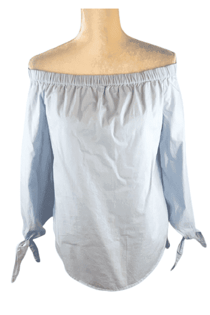 SO Heritage women's light blue shirt size L - Solé Resale Boutique thrift