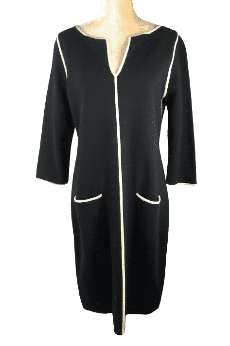Ann Taylor women's black dress size M - Solé Resale Boutique thrift