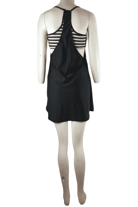 Unbranded black and white swimsuit sz L - Solé Resale Boutique thrift