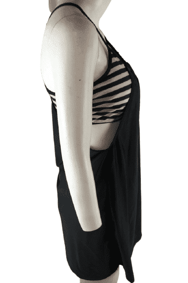 Unbranded black and white swimsuit sz L - Solé Resale Boutique thrift