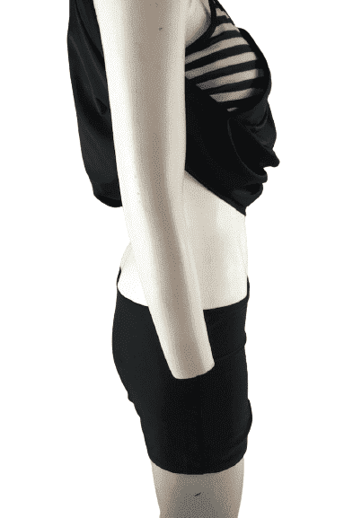 Unbranded black and white swimsuit sz L - Solé Resale Boutique thrift