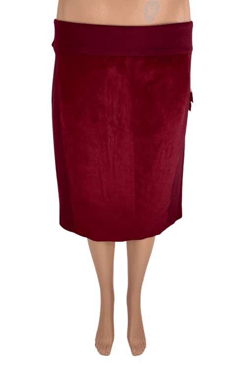 Liz Claiborne women's Laredo red skirt size M - Solé Resale Boutique thrift