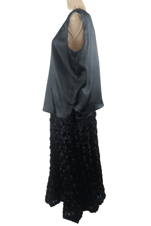 F.A.D. Fashion women's black 3pc skirt suit size M - Solé Resale Boutique thrift