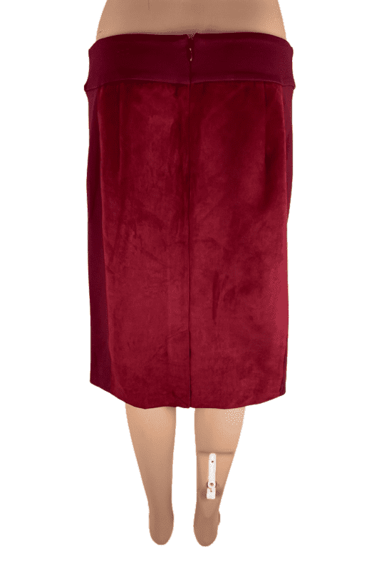 Liz Claiborne women's Laredo red skirt size M - Solé Resale Boutique thrift