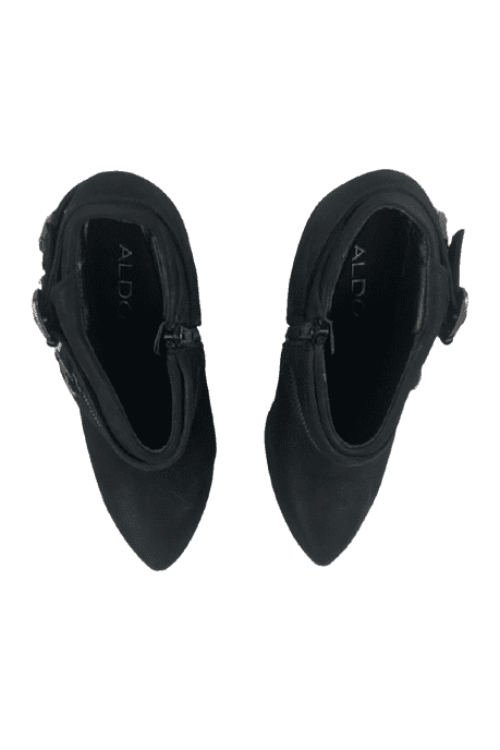 Aldo black booties sz 36