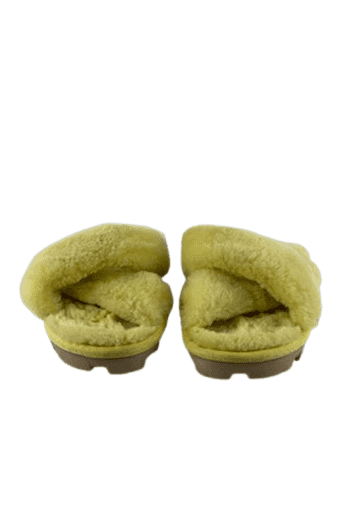 Yellow ugg slippers on sale